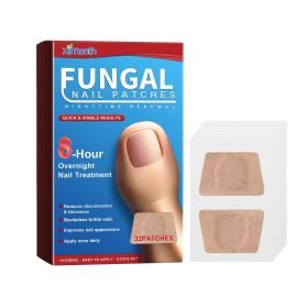 Ximonth Nighttime Renewal Fungal Nail Patches, Repair And Thickening Gray Nail Insert Soft Nail Care Patch