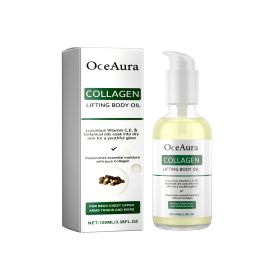 OceAura Collagen Lifting Body Oil, Moisturizing And Moisturizing Skin Massage Essential Oil