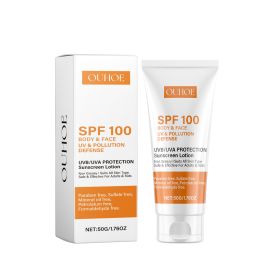 OUHOE Face Protection Lotion Mild Protection UV Repair Sunburn Anti-Wrinkle Clear Protection Cream