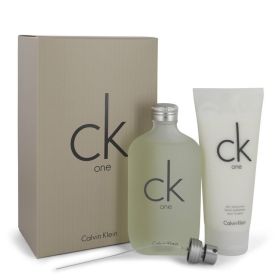 Ck One by Calvin Klein Gift Set - 6.7 oz Eau De Toilette Spray + 6.7 oz Body Moisturizer