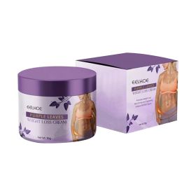 Eelhoe Purple Leaf Slimming Cream Body Shaping And Firming Skin Small Waist Slim Curves Body Slimming Moisturizer