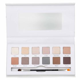 CARGO - Around the World Eye Shadow Palette (12x Eye Shadow, 1x Shadow Brush) 6175W 12x0.8g/0.03oz