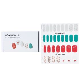 MAVENIR - Nail Sticker (Assorted Colour) - # Lovely Deer Santa Nail MHA-054 / 021410 32pcs