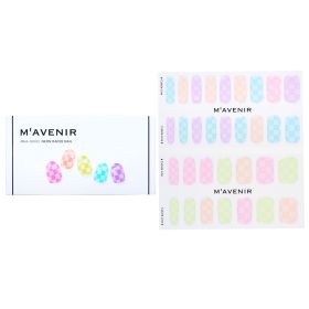 MAVENIR - Nail Sticker (Assorted Colour) - # Neon Racer Nail MHA-00103 / 027085 32pcs