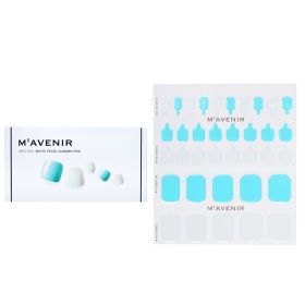 MAVENIR - Nail Sticker (Assorted Colour) - # White Pearl Summer Pedi MFG-005 / 020697 36pcs