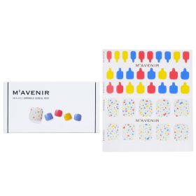 MAVENIR - Nail Sticker (Assorted Colour) - # Sprinkle Cereal Pedi MFA-002 / 020871 36pcs