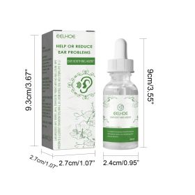 Erlebao Ear Soothing Health Care Ear Drops, Relieve Inner Ear Blockage And Tinnitus Discomfort (Option: 4pcs)