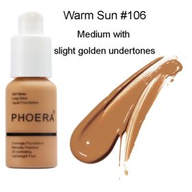 Explosive Press Type Oil Control Natural Color Matte Concealer Foundation Cream (Option: 106)