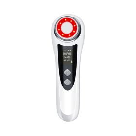 RF & EMS Multi Functional Beauty Devices With Red Blue Light Therapy, Deep Cleansing On Skin Care Tools (Option: W13535465)