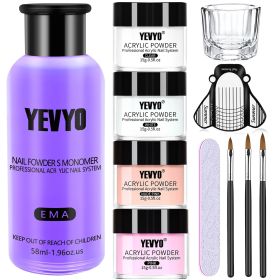 Professional Acrylic Nail Kit, Acrylic Powder And Liquid Set (Option: Look at the picture)