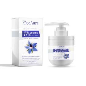 OceAura Hyaluro Nicacid-Instant Skin Hydrator, Fade Fine Lines Body Skin Firming Moisturizing Tender Smooth Shine Cream (Option: 100g-145.4g-2.32*2.32*4.05inch)